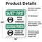 Signmission 24 in Height, 18 in Width, Vinyl Decal, Rectangle, Bilingual OS-2PACK-SF-D-1824-L-10892 - alternate 5